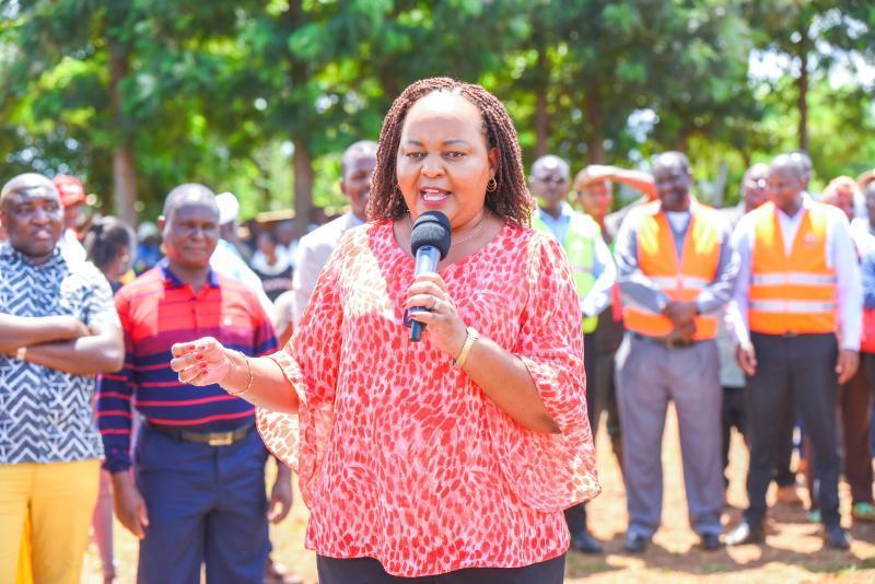 File Image of Kirinyaga Governor Anne Waiguru.